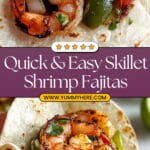 Skillet Shrimp Fajitas Recipe