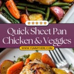 Sheet Pan Chicken and Vegetables Recipe