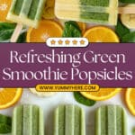 Green Smoothie Popsicles Recipe