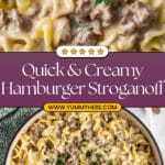 The Best Hamburger Stroganoff Recipe