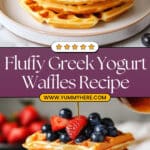 Greek Yogurt Waffles Recipe