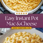 Instant Pot Mac and Cheese Recipe