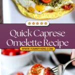 Caprese Omelette Recipe