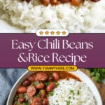 Chili Beans with Rice Recipe