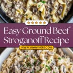 Ground Beef Stroganoff Recipe