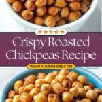 Crispy Crunchy Roasted Chickpeas Recipe
