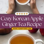 Korean Apple Tea with Ginger and Cinnamon Recipe