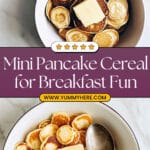 Mini Pancake Cereal Recipe