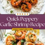 Peppery Garlic Shrimp Recipe