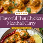 Chicken Meatball Curry Recipe