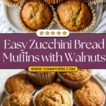 Zucchini Bread Muffins Recipe