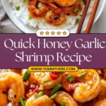 10 Minute Honey Garlic Shrimp Recipe