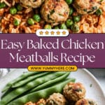 Baked Chicken Meatballs Recipe