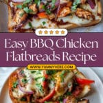 BBQ Chicken Flatbreads Recipe