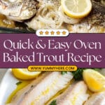 Easy Oven Baked Trout Recipe