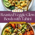 Roasted Veggie Glow Bowls Recipe