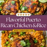 Mama's Puerto Rican Chicken and Rice Recipe