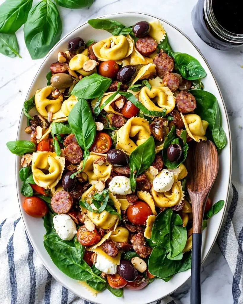 Tuscan Tortellini Pasta Salad Recipe