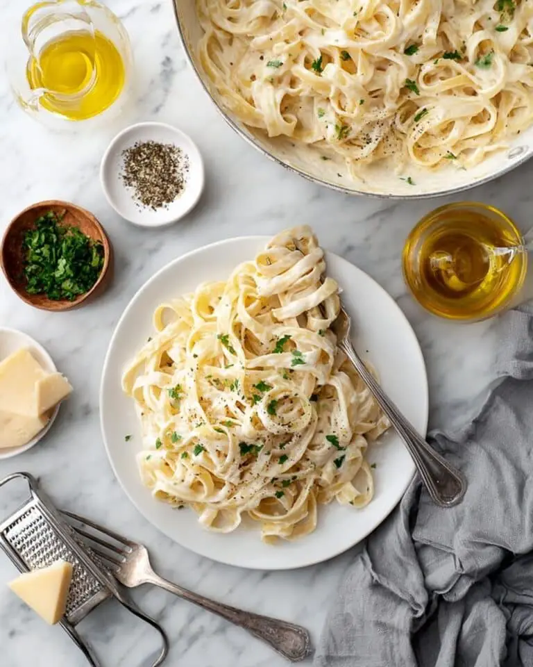 Cauliflower Alfredo Fettuccine Recipe