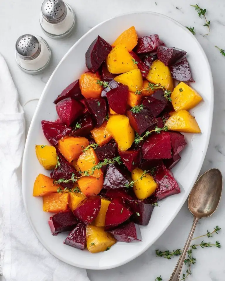 Roasted Beets with Olive Oil, Sea Salt, and Black Pepper Recipe