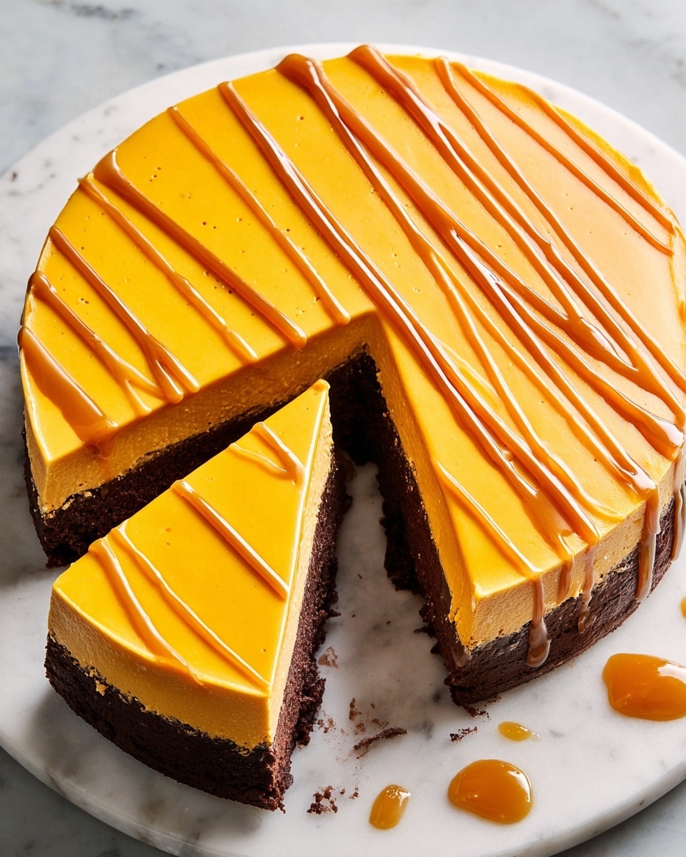 Brownie Bottom Pumpkin Cheesecake Recipe