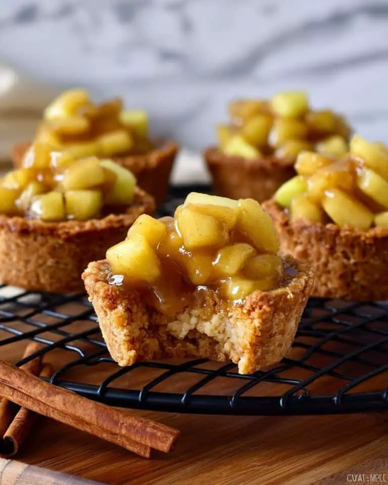 Apple Crisp Cookie Cups Recipe