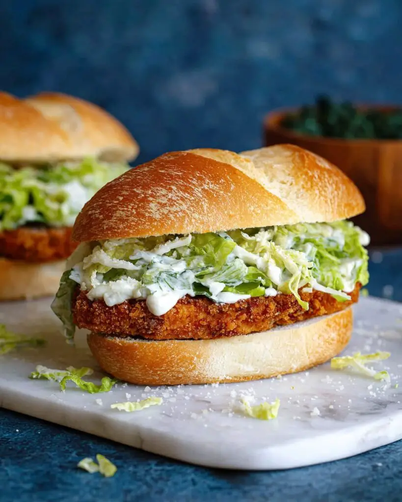 Crispy Chicken Caesar Sandwich Recipe