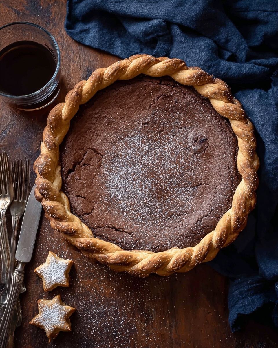 Molten Chocolate Crackle Pie Recipe