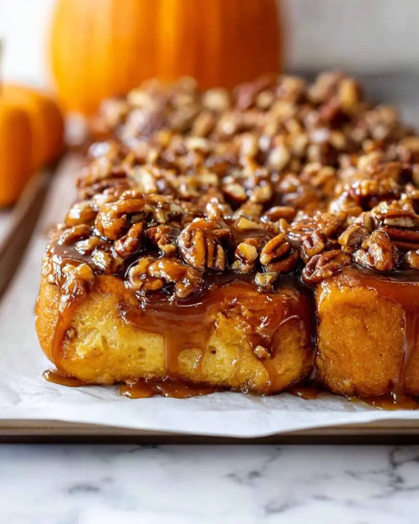 Pumpkin Sticky Buns Recipe