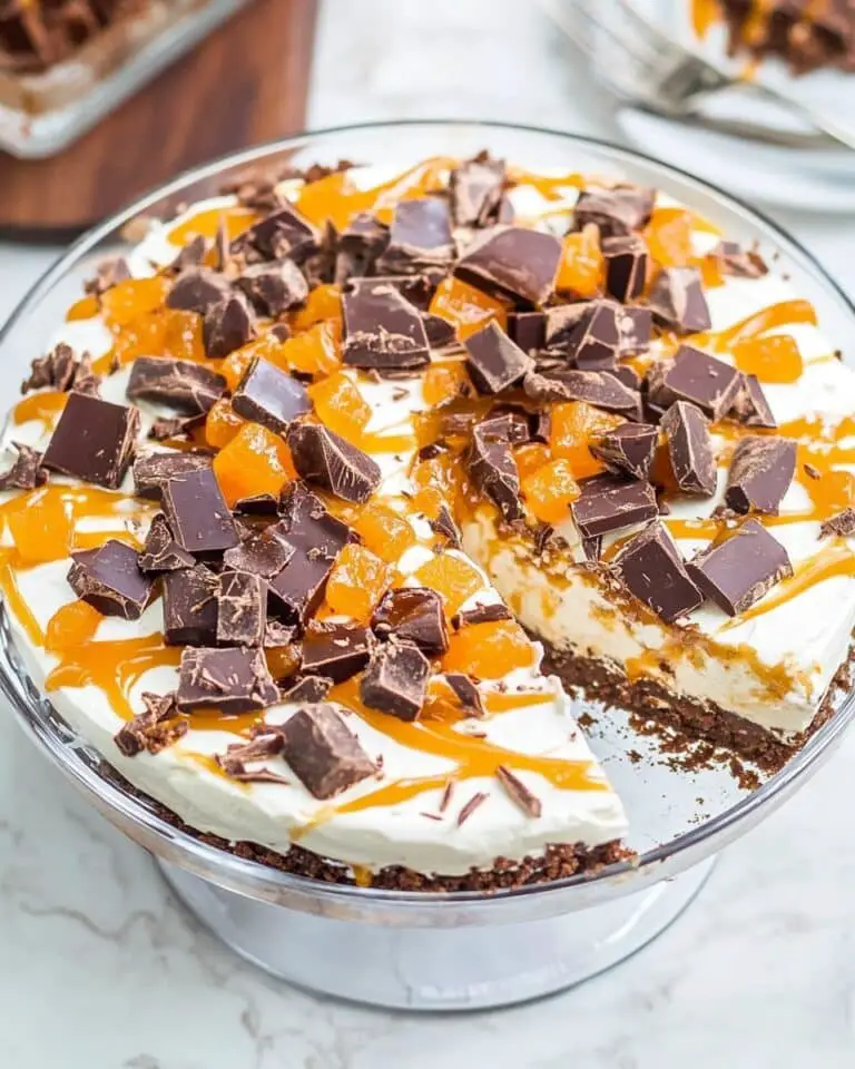 No-Bake Deep-Dish Peanut Butter Snickers Pie with Salted Caramel Recipe