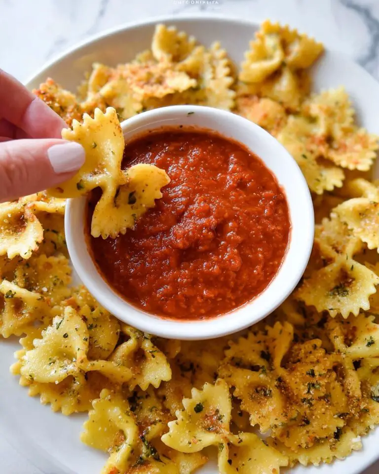 Air Fryer Pasta Chips Recipe