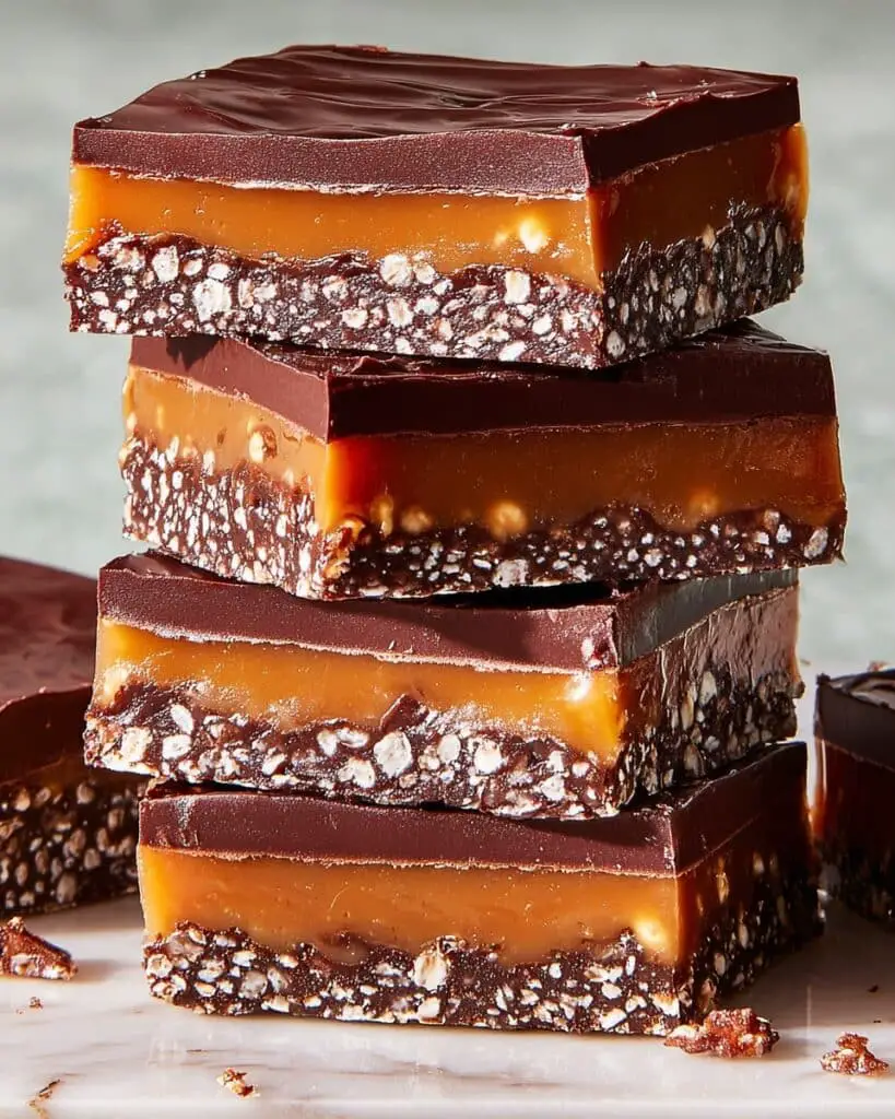 Caramel Crunch Bars Recipe