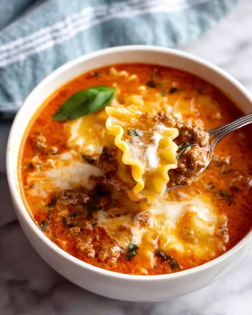 Lasagna Soup Recipe