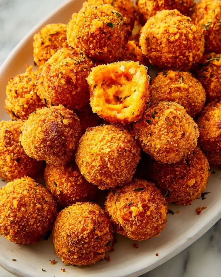Crispy Sweet Potato Bites with Parmesan, Gruyère, and Honey Recipe