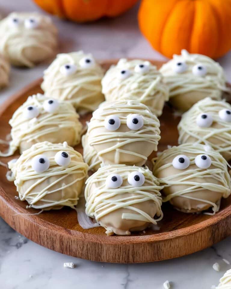 Mummy Cake Pops Recipe