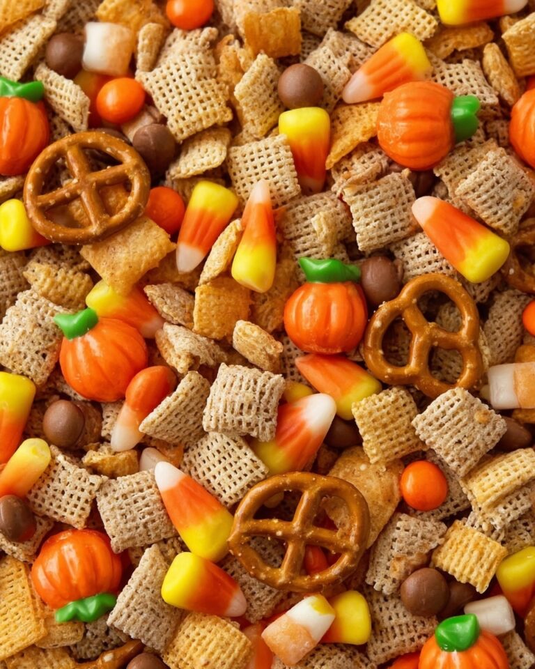 Halloween Harvest Hash Chex Mix Recipe