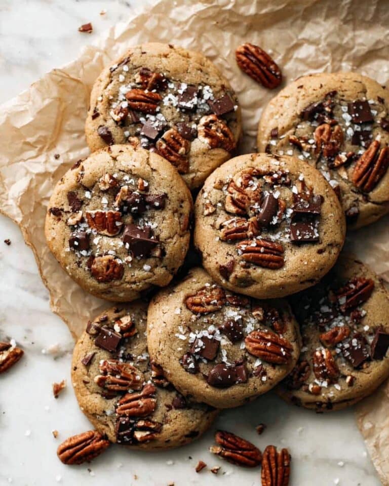 Butter Pecan Chocolate Chip Cookies Recipe