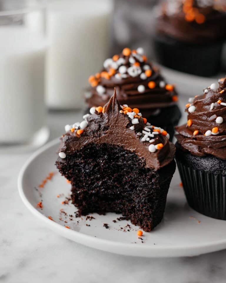 Moist Black Velvet Cupcakes Recipe