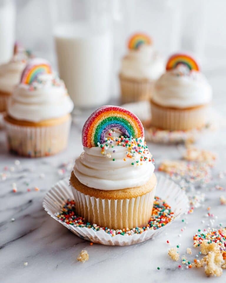 Rainbow Cupcakes Recipe