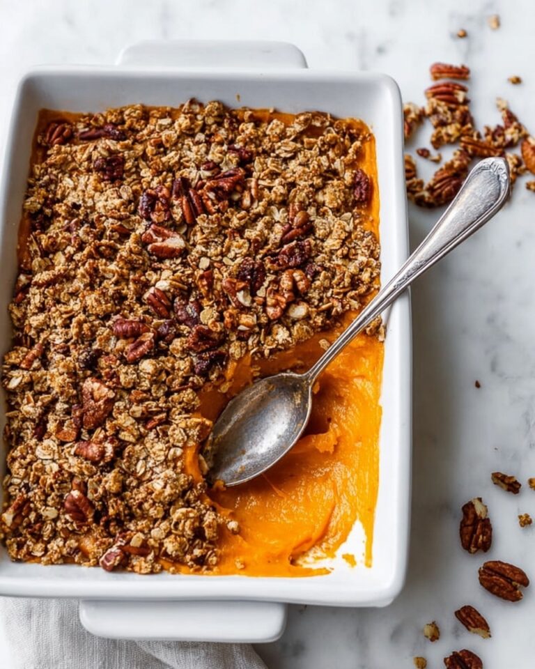Sweet Potato Casserole with Praline Topping Recipe