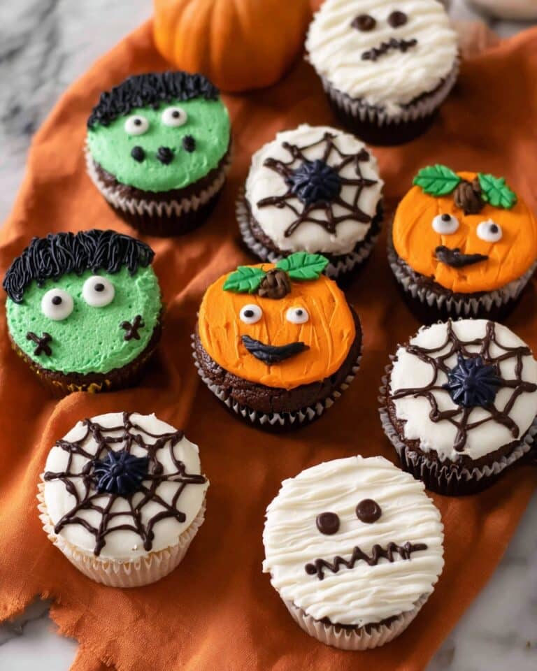 Spooky Chocolate Halloween Cupcakes Recipe