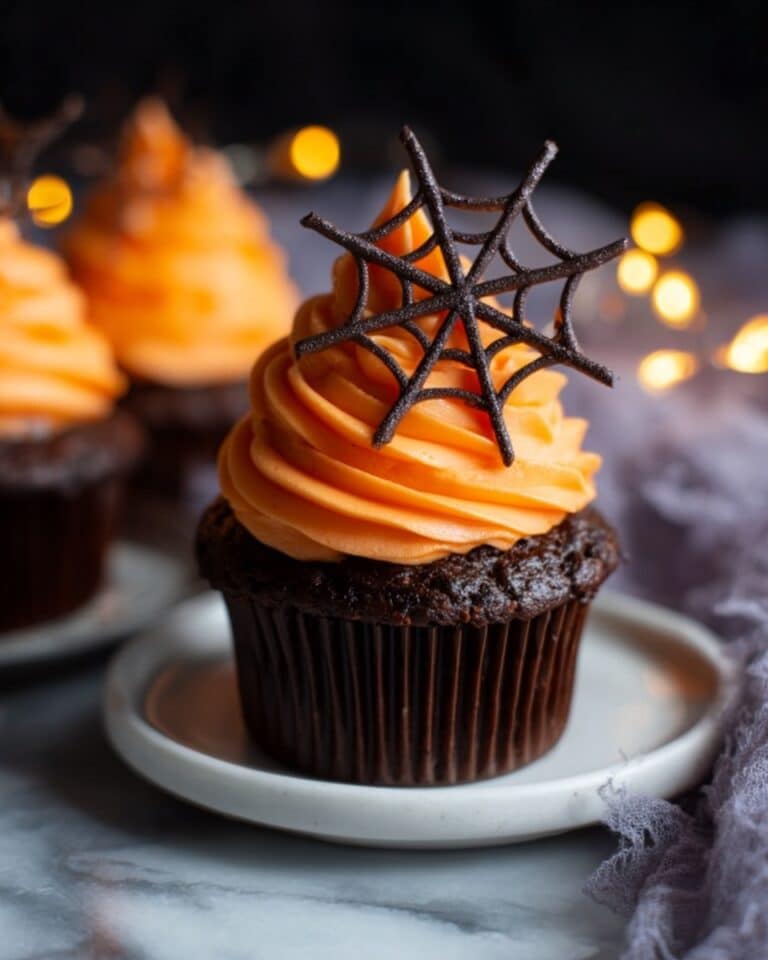 Spider Web Cupcakes Recipe