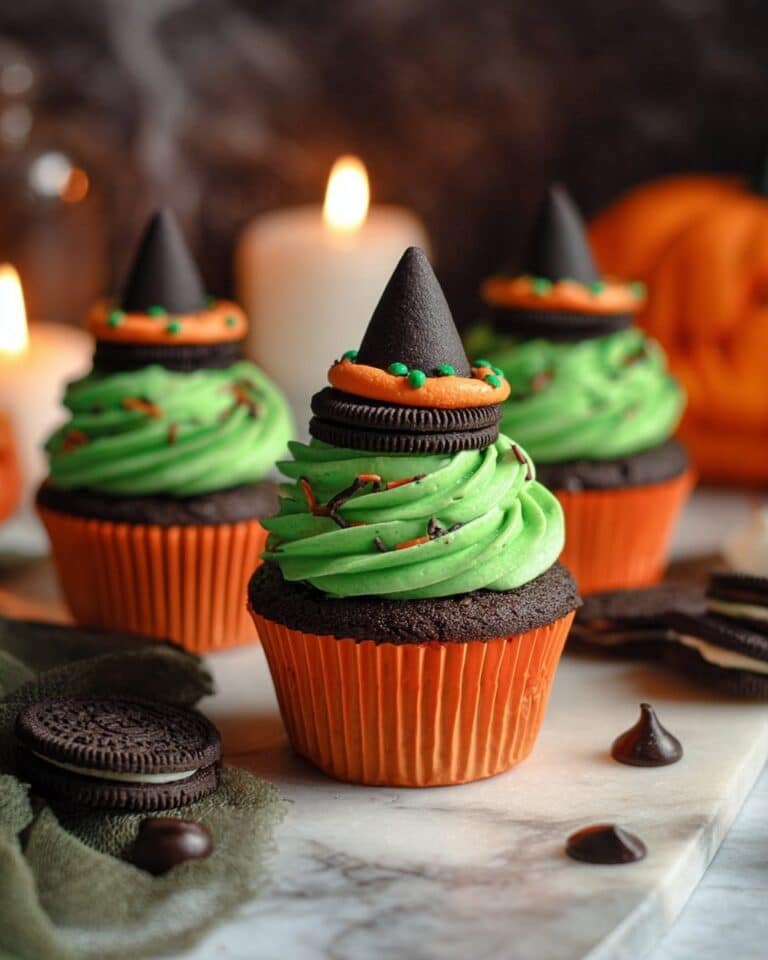 Halloween Witch Cupcakes Recipe