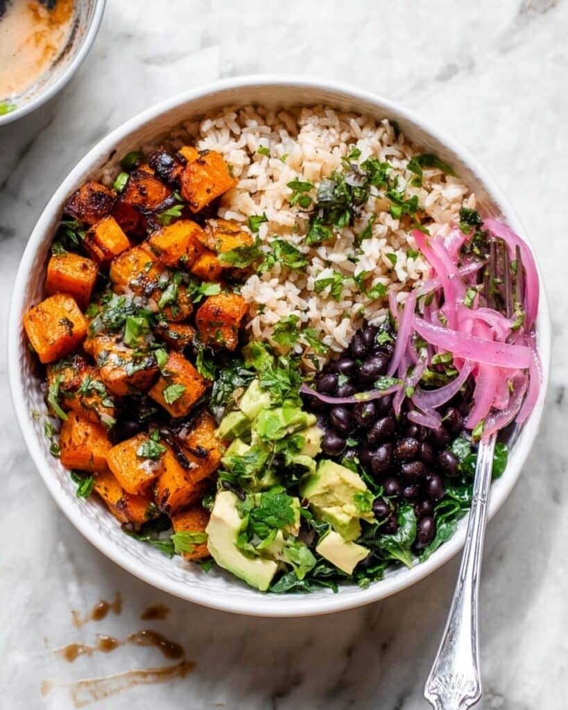 Roasted Sweet Potato and Black Bean Salad Recipe