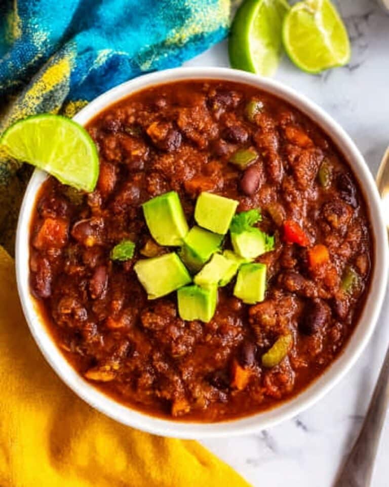 Vegan Black Bean Chili (Easy 30 Minute Recipe) Recipe