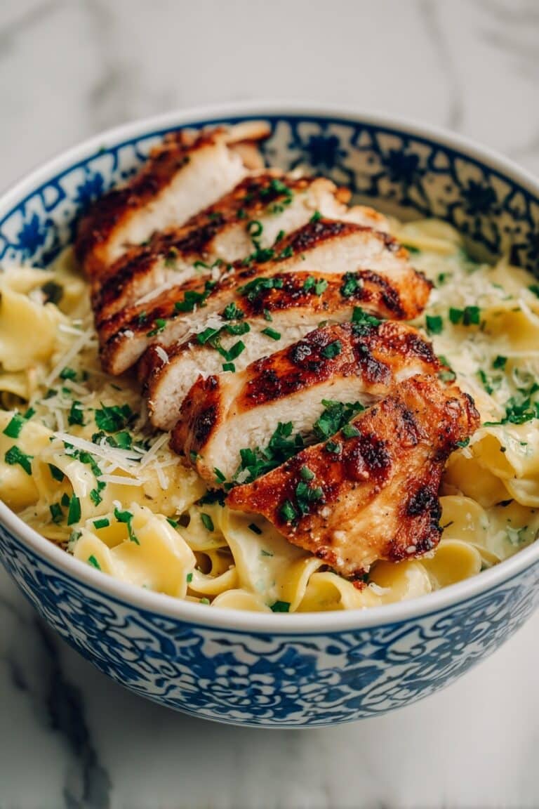 Easy Healthy Chicken Alfredo Recipe