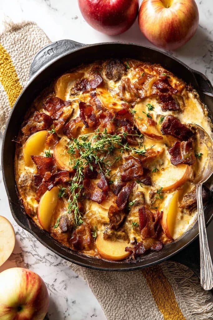 Apple Cider Smothered Chicken Recipe