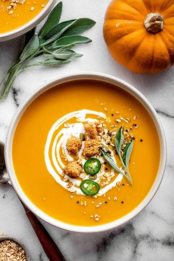 Creamy Pumpkin Curry Soup Recipe