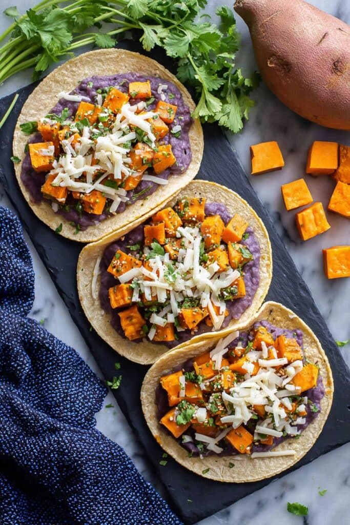 Black Bean Sweet Potato Tacos Recipe