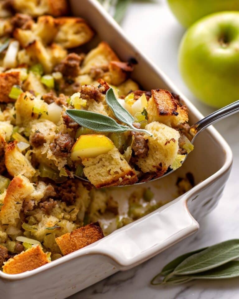 Apple & Sausage Stuffing Recipe